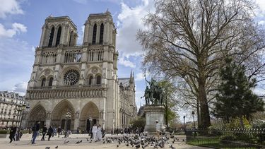 La catedral de Notre Dame en París, Francia, en 2016.
