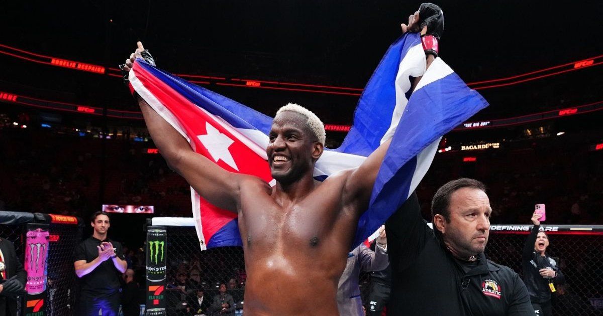 El Cubano Robelis Despaigne Promete Adueñarse De La UFC Con Rapidez Y Poder