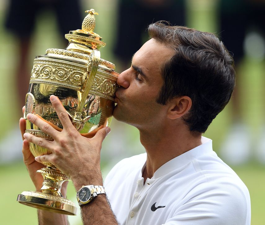 Este es el segundo Gran Slam del año para Federer que conquistó el Abierto de Australia en enero