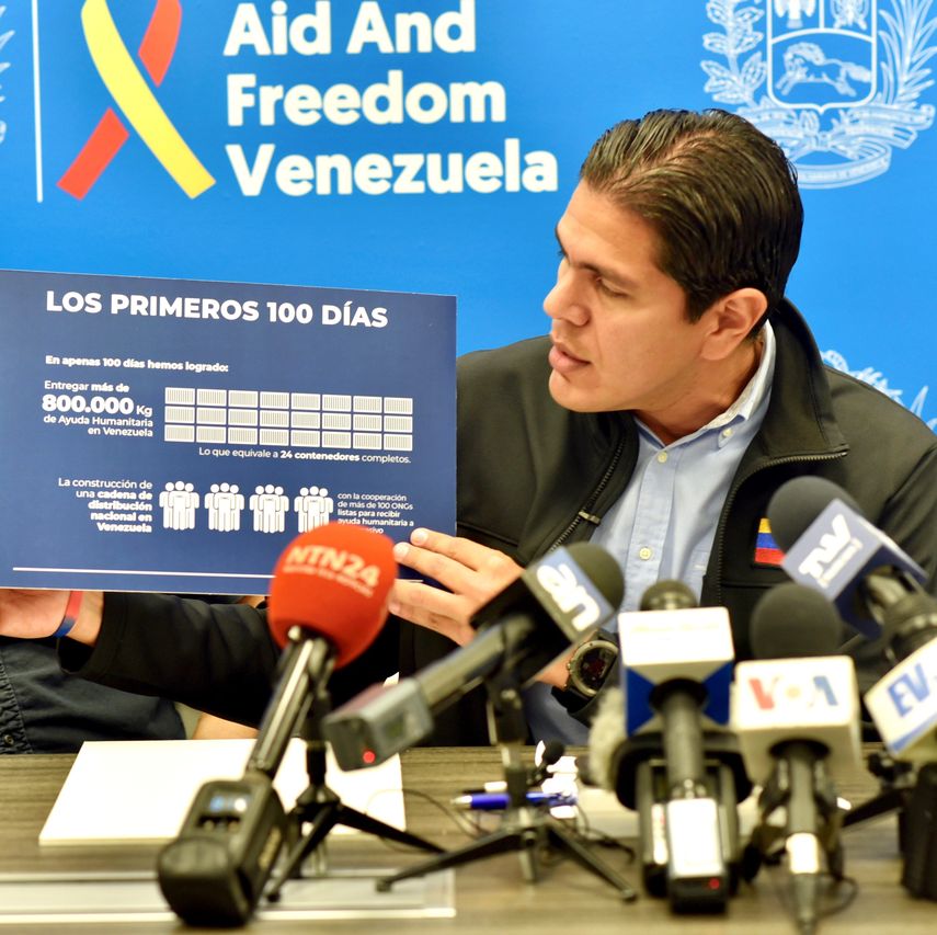 Lester Toledo, coordinador internacional de la ayuda, destacó los avances hechos en la preparación de un plan de emergencia para una vez que haya cesado la usurpación del poder por Nicolás Maduro.
