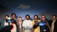 El escritor estadounidense Gabriel Sherman, el productor francés Louis Tisne, la actriz búlgara Maria Bakalova, el director iraní Ali Abbasi, el actor rumano-estadounidense Sebastian Stan, el actor estadounidense Martin Donovan y el productor israelí Daniel Bekerman asisten a una conferencia de prensa para la película The Apprentice, sobre la vida de Donald Trump, durante la 77ª edición del Festival de Cine de Cannes en Cannes, sur de Francia, el 21 de mayo de 2024.
