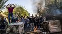 Iraníes protestan en las calles de Teherán. Iraníes protestan en las calles de Teherán.