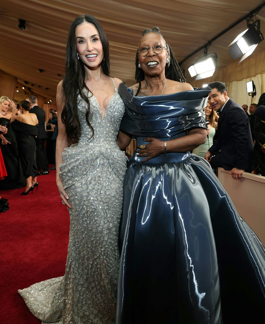 Demi Moore y Whoopi Goldberg.