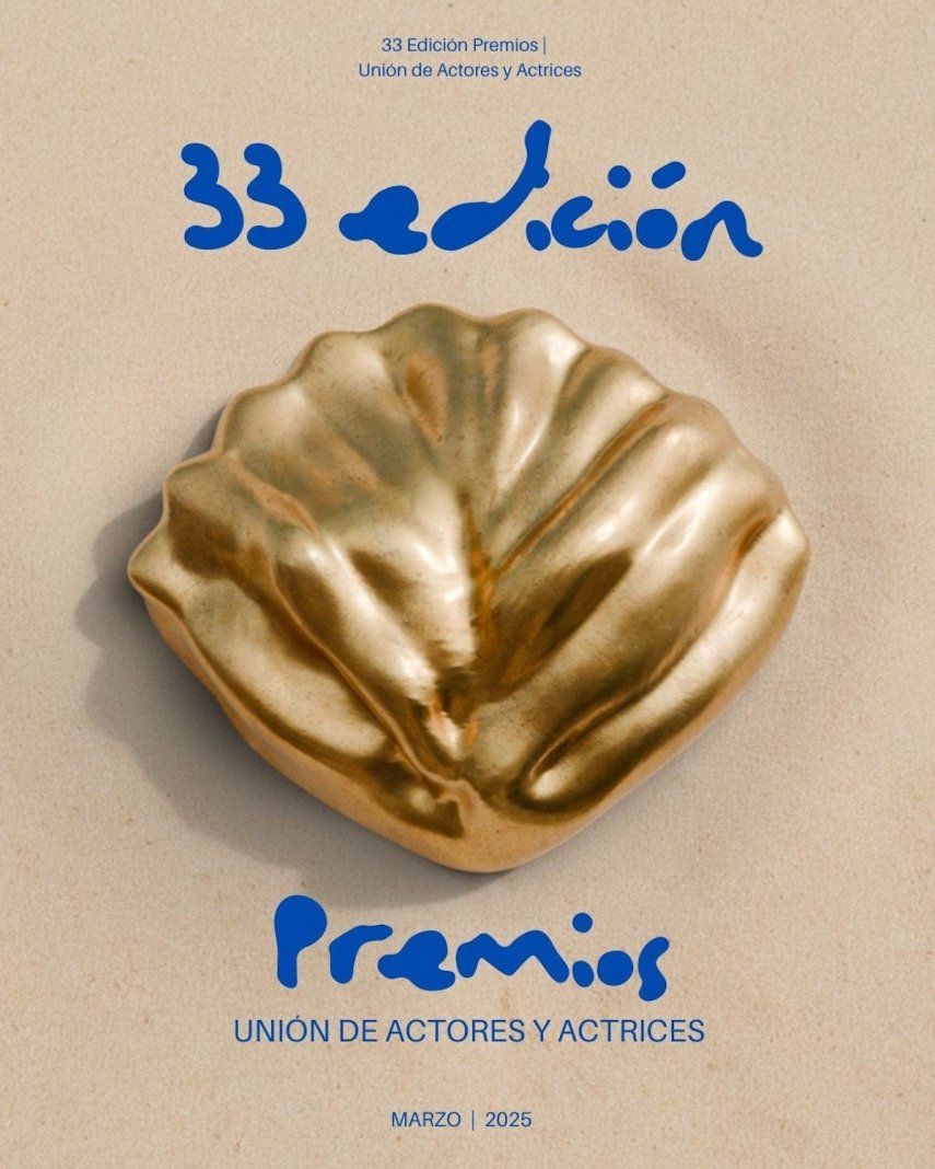 Póster de la edición 33 de los Premios Unión de Actores y Actrices.