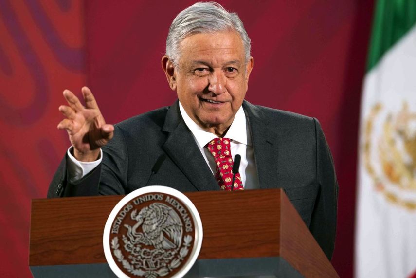 El presidente de México Andrés Manuel López Obrador.&nbsp;