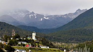 Vista de Puerto Williams en Chile, donde un terremoto ocasionó alertas de tsunami.&nbsp;