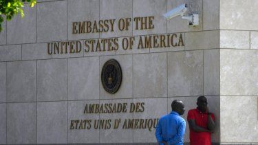 Embajada de Estados Unidos en Port-au-Prince, Haití.