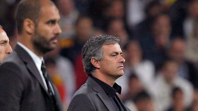 Mourinho y Guardiola se verán las caras el sábado nuevamente.