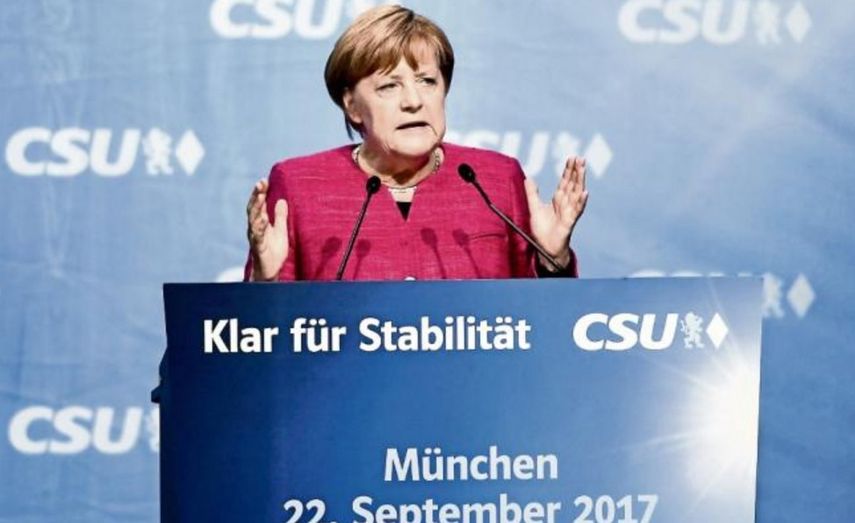 La canciller Angela Merkel.