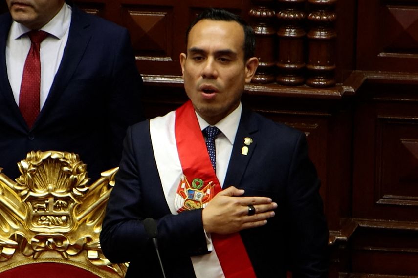 El presidente interino de Perú, José Jerí.&nbsp;