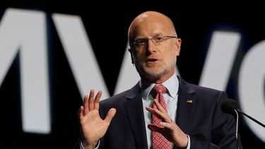 Brendan Carr, jefe de la estadounidense Comisión Federal de Comunicaciones (FCC).