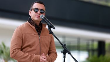 El presidente de Ecuador, Daniel Noboa.&nbsp;