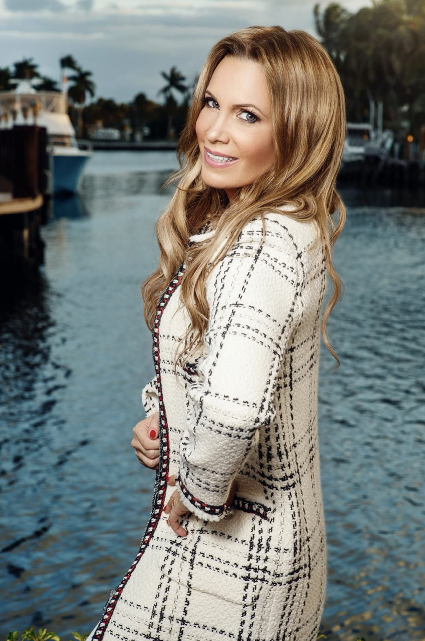 La periodista argentina Natalia Denegri, quien ha sido nominada a los premios Emmy por cuarto año consecutivo.