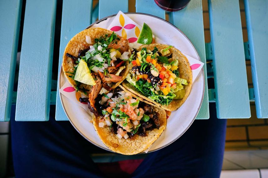 Tacos de Pollo y Salsa BBQ al mejor estilo Hellboy.&nbsp;