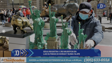eeuu registra 1.783 muertos en las ultimas 24 horas y suma 16.478