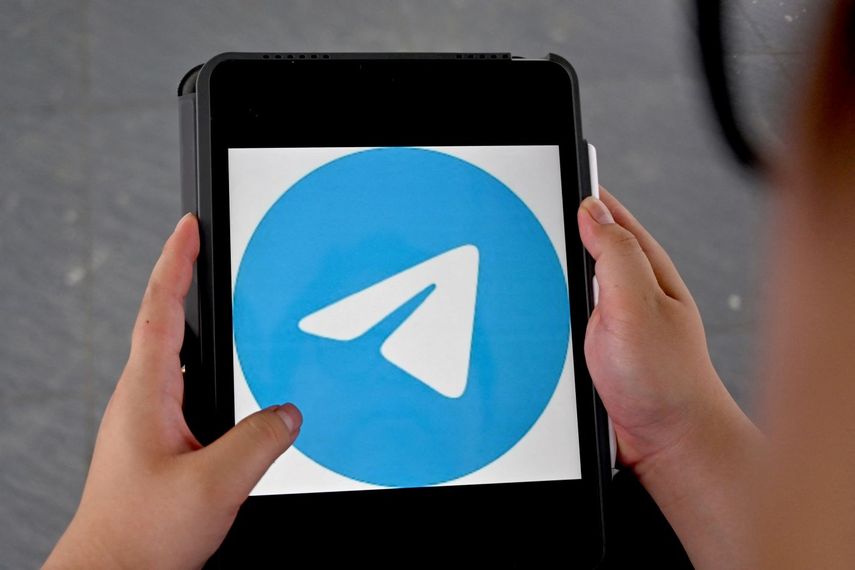 Logo de la plataforma Telegram