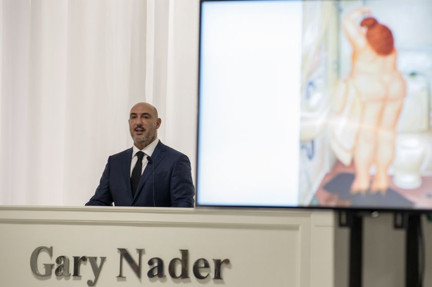 El coleccionista y galerista dominicano-libanés&nbsp;Gary&nbsp;Nader.