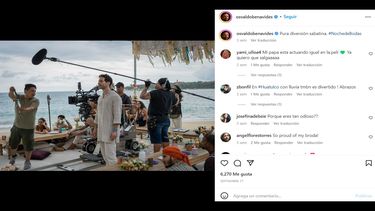 Confirman la muerte de un actor en rodaje de la película Noche de bodas.