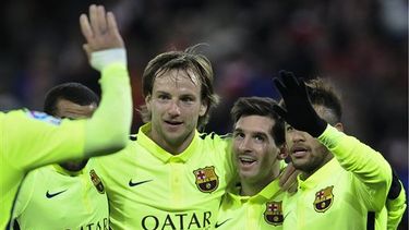 El Barça logró superar un mal momento y ahora juegan como una maquinaria. (AP)