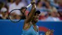 La estadounidense Venus Williams en la primera ronda ante la canadiense Rebecca Marino en el Citi Open el lunes 1 de agosto del 2022. 
