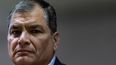 En esta foto de archivo tomada el 9 de octubre de 2019, al expresidente de Ecuador (2007-2017) Rafael Correa durante una conferencia de prensa en el Parlamento Europeo en Bruselas.