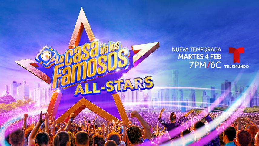 Telemundo presenta nueva edición de La casa de los famosos All-Stars.