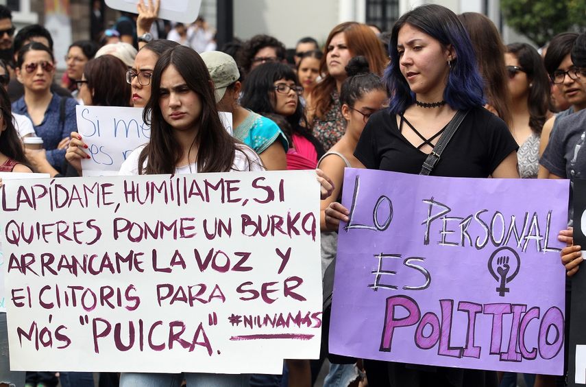 El femicidio ha sido uno de los motivos de protestas más frecuente en América Latina.&nbsp;