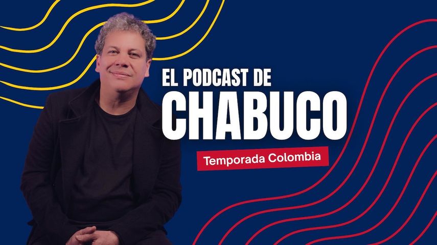 Imagen promocional del podcast del artista colombiano Chabuco.