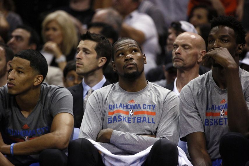 Durant no ha podido defender su premio al Más Valioso