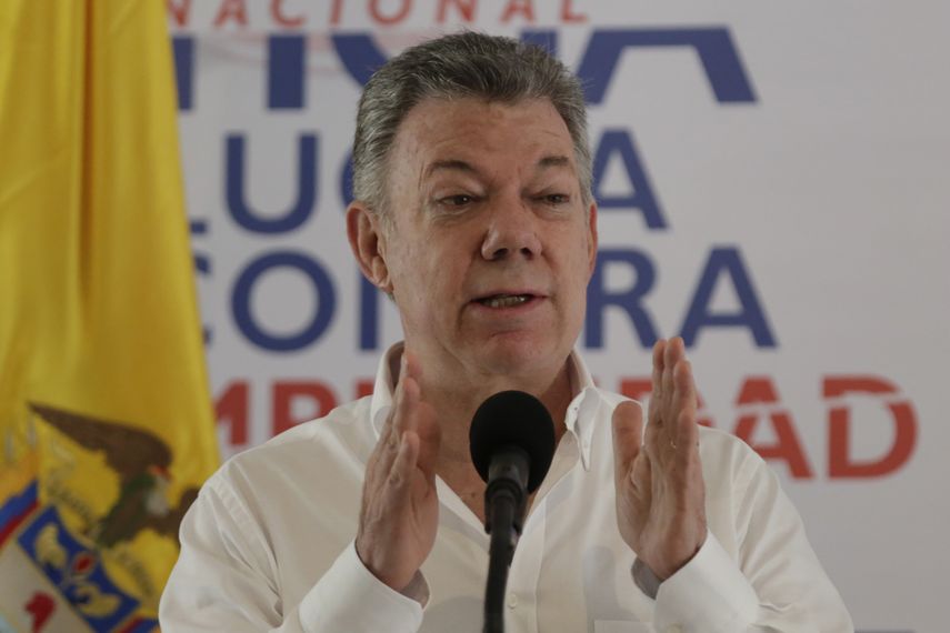 El presidente de Colombia, Juan Manuel Santos.&nbsp;