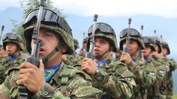 Militares del Ejército de Colombia.&nbsp;