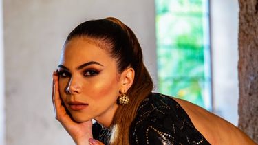 La cantante y modelo venezolana, María Gabriela Silva