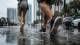 Algunas áreas del sur de la Florida registran inundaciones cuando las lluvias se extienden por varias horas.