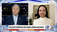 María Corina Machado en entrevista exclusiva en Fox News.