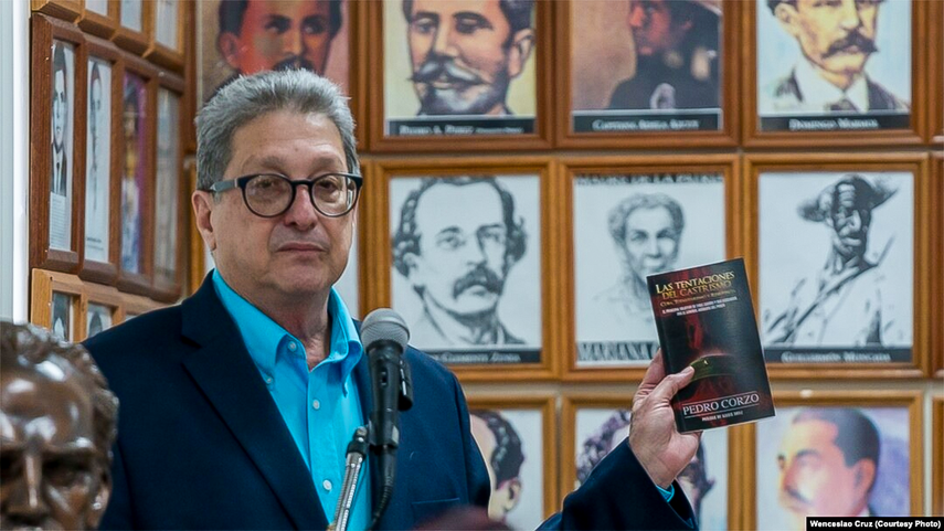 Pedro Corzo, director del Instituto de la Memoria Histórica Cubana contra el Totalitarismo.