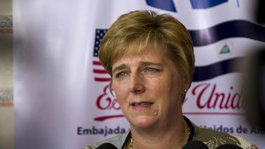 Laura Dogu, embajadora de Estados Unidos en Managua.