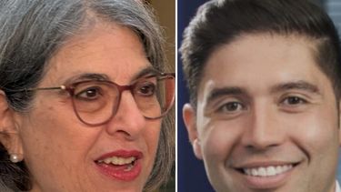 Alcaldesa de Miami-Dade, Daniella Levine-Cava y el comisionado Roberto Gonzalez polemizan.&nbsp; 