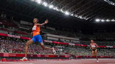 La holandesa Sifan Hassan al ganar los 10.000 metros de los Juegos Olímpicos de Tokio