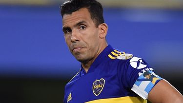 Carlos Tévez, del club argentino Boca Juniors.