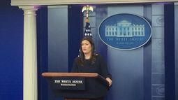 La portavoz de Trump insistió en que el objetivo de la Casa Blanca sigue siendo la desnuclearización de&nbsp;Corea&nbsp;del Norte, y no una guerra con esa nación.