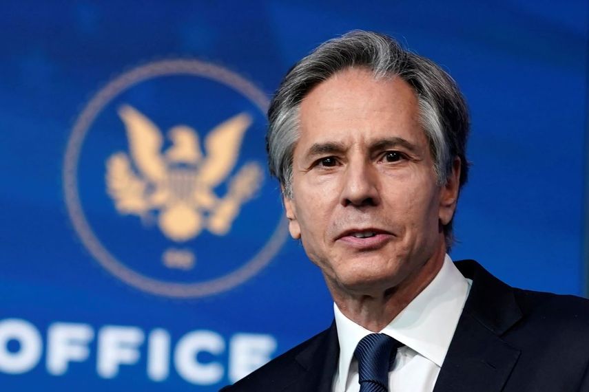 Tony Blinken, el nuevo secretario de Estado de EEUU. Foto tomada el 24 de noviembre del 2020 en Wilmington, Delaware.