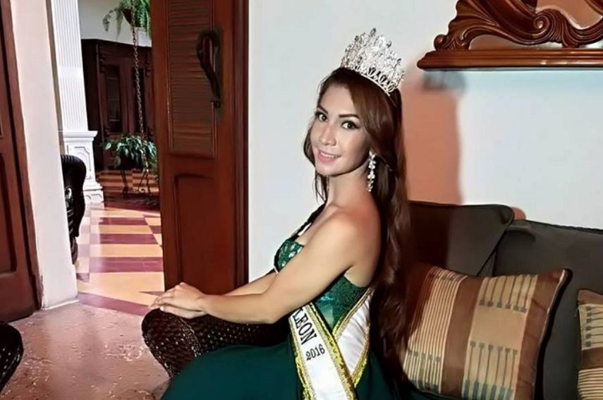 Angélica García, de 20 años, era la Miss Comunidad León en Nicaragua.