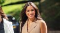 En esta foto de archivo tomada el 1 de octubre de 2019, Meghan Markle, la duquesa de Sussex llega a la Universidad de Johannesburgo, Sudáfrica. En esta foto de archivo tomada el 1 de octubre de 2019, Meghan Markle, la duquesa de Sussex llega a la Universidad de Johannesburgo, Sudáfrica.