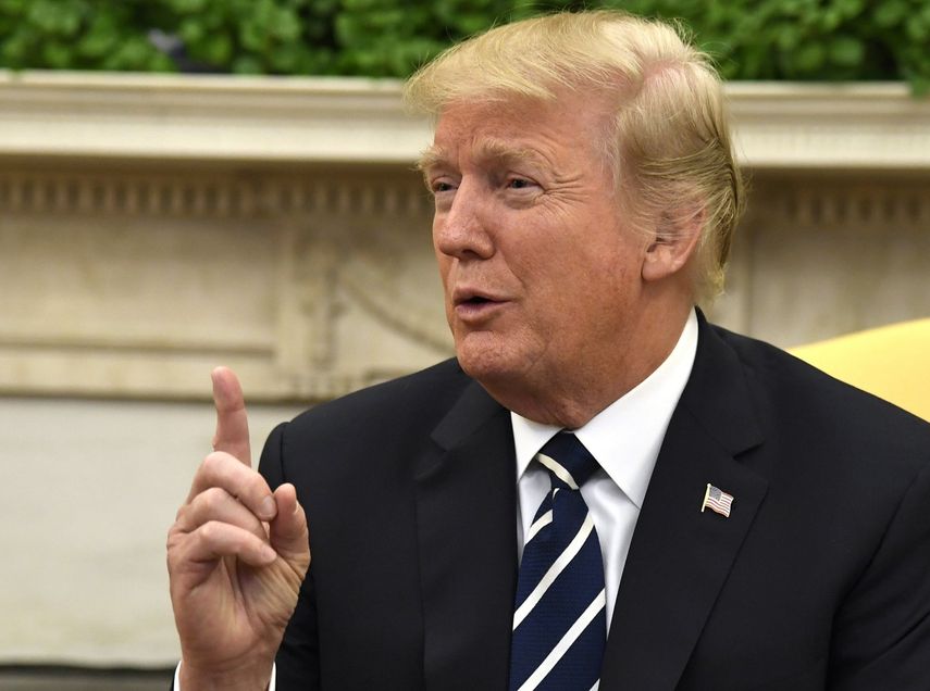 Donald Trump, presidente de los Estados Unidos.