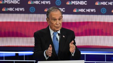 Michael Bloomberg aspira a la nominación presidencial demócrata para enfrentar al republicano Donald Trump.