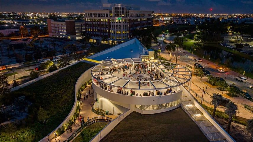 Doral Cultural Arts Center, donde tendrá lugar la celebración. &nbsp; &nbsp; &nbsp;