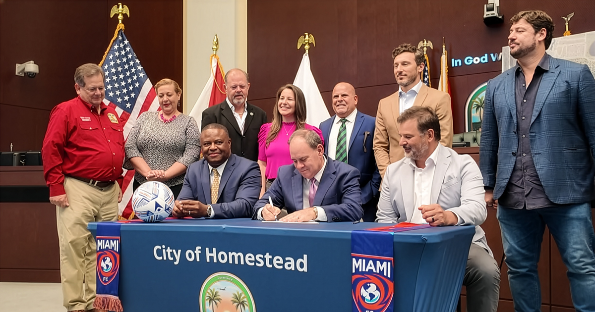 Homestead sella acuerdo para un megaproyecto deportivo valorado en $300 millones