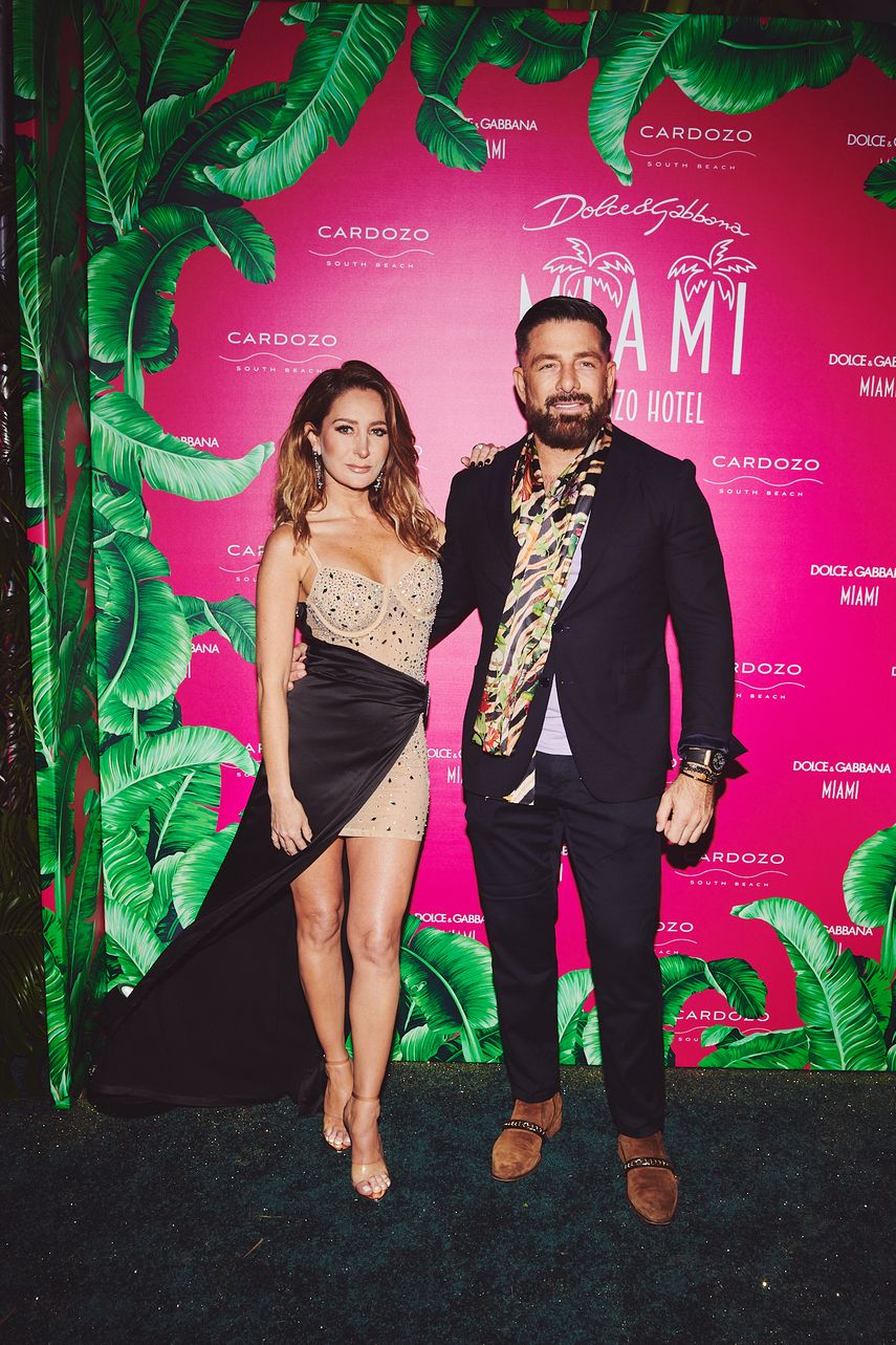 Geraldine Bazan y Federico Diaz