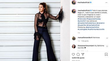 Alicia Machado.&nbsp;