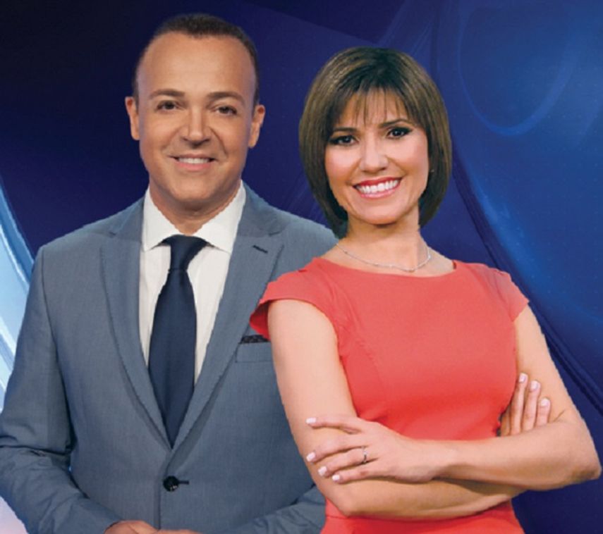 Fausto Malavé y Daisy Ballmajó presentan Noticiero Telemundo 51. (CORTESÍA). 